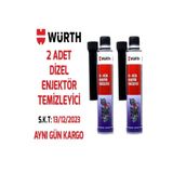 Würth 2 Adet Dizel Yakıt Sistemi ve Enjektör Temizleyici 300 Ml*2 Adet