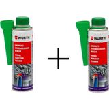 Würth 2'li Benzin Enjektör Temizleme Seti 300 ml Yakıt Katkıları ile Korozyon Koruma Özelliği