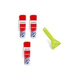 Würth 3 Adet Silikon Sprey 500 Ml + Cam Kazıma Bıçağı Jiletli 15 Cm