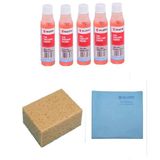Würth 3 Lü Set 5 Adet 32 ml Sabun 1 Adet Oto Yıkama Süngeri 1 Adet Mikrofiber Güderi Temizlik Bezi