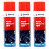 Würth 3x500 ml Motor Temizleyici Sprey