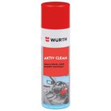 Würth 500 ml Activ Clean Temizleme Köpüğü+130 gr Mavi Güderi Bez
