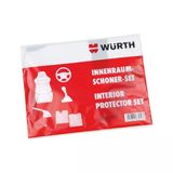 Würth Araç İçi Mekan Koruma Seti 5 Parça Kılıf Paspas Vites Direksiyon Servis Kılıfı