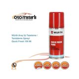 WÜRTH ARAÇ İÇİ TEMİZLEYİCİ KÖTÜ KOKU GİDERİCİ Quick Fresh 100 Ml