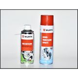 Würth Balata Ve Genel Temizleme Sprey 500 ml + Würth Hhs Drylube 400 ml 2'İ Set
