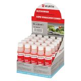 Würth Cam Temizleme Sabunu 25x32 ml Polikarbonat Malzeme ile Yansıma ve Yağ Şeritlerini Yok Eden