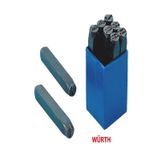 Würth Çelik Numaratör 5 Mm Rakam Basma Seti Şase Baskı