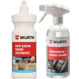 Würth Deri Besleyici ve Temizleyici Bakım Seti Solventsiz Tüm Pürüzsüz Deriler İçin
