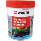 Würth Dış Plastik ve Tampon Parlatıcı 1lt Kalıcı Koruma Sağlayan İpeksi Mat Parlaklık 7691378604975