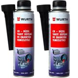 Würth Dizel Enjektör Temizleyici 300 ml - Common Rail Uyumlu, Yakıt Tasarrufu ve Motor Koruma Sağlar