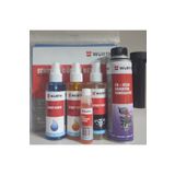 Würth Dizel Enjektör Temizleyici 3'Lü Sprey Koku Cam Sabunu Ve 38X60cm Sentetik Güderi Bez Seti