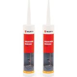 Würth Duşakabin Silikonu Şeffaf 310 ml 2 Li Paket