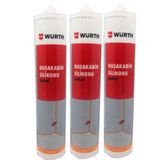 Würth Duşakabin Silikonu Şeffaf 3'lü Set