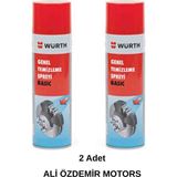 Würth Genel Temizleme Spreyi Basic, Fren Balata Temizleme Spreyi, 2 Adet ( Yeni Tarihli )