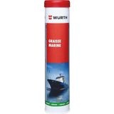 Würth Marin Gresi Denizcilik Gres Yağı 400 gr (Graisse Marine) Yarı Sentetik PTFE Bazlı Çok Amaçlı Gres