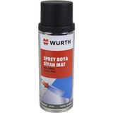 Würth Mat Siyah Sprey Boya Tampon Boyası Oto Boyası Germany 400 ml