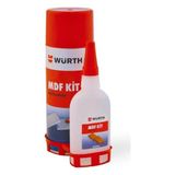 Würth MDF Kit 500 ml Hızlı Yapıştırıcı ve 100 g Aktivator Yüksek Viskozite ile Üstün Performans - 1 Adet