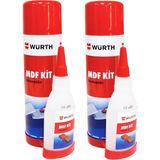 Würth Mdf Kit Aktivatör Hızlı Yapıştırıcı 100ML + 500ML 2 Adet - 1 lt