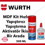 Würth Mdf Kit Hızlı Yapıştırıcı Yapıştırma Aktivatör 2si Bir Arada