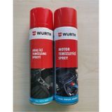 Würth Motor Temizleyici ve Araç Içi Temizleme Spreyi Ikisi Birarada 500 ml