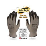 Würth Nitril Kaplama Sanayi Iş Usta Eldiveni Mekanikçi 9/L-10/Xl
