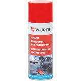Würth Oto Aksesuar Kokpit Temizleme Spreyi 400 ml Derinlemesine Temizlik ve Hoş Koku Sağlar