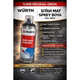 Würth Siyah mat sprey boya ( tampon boya )