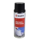 Würth Sprey Tampon Boyası İpeksi Parlak Siyah 400 mL