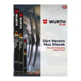 Würth Volkswagen Polo 2009-2017 Ön Ve Arka Silecek Takımı