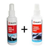 Würth Yağmur Su Kaydırıcı Itici Beyaz Renkli Sprey Set 150 ml Buğu Önleyici Özellikli