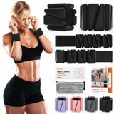 WUSOPU Bilek Ağırlıkları, Kadın Erkek için Ayak Bileği Ağırlıkları, Ayarlanabilir Bilek Ağırlıklı Bileklik Ev Spor Salonu Egzersizi, Koşu, Yoga, Egzersiz, Kuvvet Antrenmanı, 2'li Set (her biri 1 lb) -