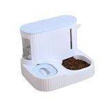 WUUISDNX Otomatik evcil hayvan besleyici 3L yiyecek kasesi 850ML su şişesi köpek kedi besleme aracı dağıtıcı sulama makinesi evcil hayvan malzemeleri, Yeşil
