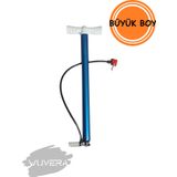 Wuvera Büyük Boy Bisiklet Pompası – Kolay Kullanım, Güçlü Performans