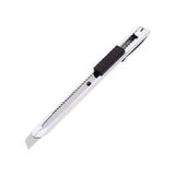 Wuvera Ince Metal Gövdeli Maket Bıçağı / Falçata Küçük Boy - Cep Tipi Mini Ince Maket Bıçağı 9mm