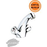 Wuvera Kartal Lavabo Bataryası – Çift Çıkışlı, Pirinç Gövde & Dayanıklı Tasarım