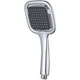 Wuvera Siyah Kare Banyo Duş Başlığı