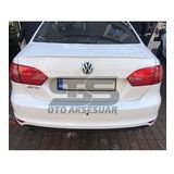 Wv Jetta Mk6 Bagaj Üstü Slim Spoiler Piano Black Parlak Beyaz