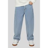 ww waka waka kids store Erkek Baggy Jean Geniş Paça Rahat Kesim Denim Pantolon