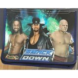 Wwe Smackdown Üç Bölmeli Okul Çantası - Kofi Kingston, Undertaker ve Kane Baskılı Lisanslı Ürün