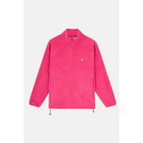 WWF Market Kızıl Tilki Half-Zip Polar Uzun Kollu Kumaş M Beden Fuşya Renkli Dış Mekan Kullanımı İçin