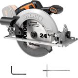 WX520.9 20Volt 190mm Kömürsüz Profesyonel Şarjlı Daire Testere (Akü Dahil Değildir)
