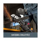 WX812.9C 20VOLT 2.0AH. 125MM Kömürsüz Profesyonel Tek Akülü Şarjlı Avuç Taşlama