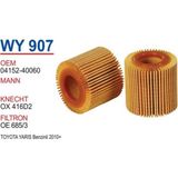 WY907 Yağ Filtresi - Corolla, Auris, Avensis Benzinli