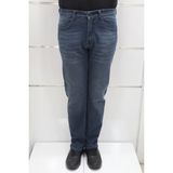 Wycliffe Jeans Denim Cartel Fistan Store Erkek Koyu Mavi Yüksek Bel Rahat Kesim Boru Paça Jean Pantolon - Koyu Mavı - 32