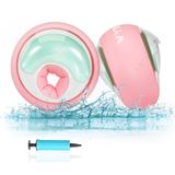 WYRIAZA Yüzme kolluğu, bebek 1-6 yaş, 6 – 20 kg, çocuk yüzme kolluğu, 3 bağımsız hava yastığı (S, pembe)