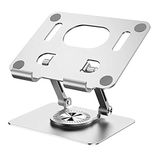 WYSXEBWZ Döner Tablet Standı 360° Dönebilen Ayarlanabilir Tablet Tutucu Alüminyum Katlanabilir iPad Standı Masa için iPad Pro 9.7, 10.5 Mini 4 3 2, Tab, Kindle, Nexus, E-Okuyucu ile Uyumlu