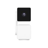WYZE Cam Pan v3 İç Mekan/Dış Mekan IP65 Dereceli 1080p Pan/Tilt/Zoom Wi-Fi Akıllı Ev Güvenlik Kamerası, Renkli Gece Görüşlü, 2 Yönlü Ses, Alexa ve Google Assistant ile Uyumlu, Beyaz
