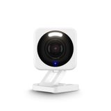 Wyze Cam v4, 2K HD Wi-Fi Akıllı Ev Güvenlik Kamerası, Kapalı/Dış Mekan Kullanımı, Pet/Bebek Monitörü, Hareketli Spot Işığı/Siren, Geliştirilmiş Renkli Gece Görüşü, 2 Yönlü Ses, Yerel/Bulut Depolama,