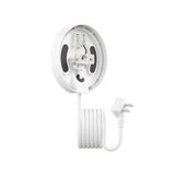 WYZE Floodlight CAM - Reflektör v1/v2/Pro fotoğraf makineleri için takılabilir montaj, elektrik kutusu, dış güç kablosu, paslanmaz dayanıklı, 20 ft'lik dayanıklı, kolay kurulum (beyaz)