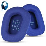 Wzsipod Logitech G733 Oyun Kulaklığı için Kumaş Yedek Kulak Pedleri, Logitech G335 Kablosuz Kulaklık, Yumuşak Örgü Kumaş ve Yalıtım Köpüğü ile Kulaklık Aksesuarları (Mavi)